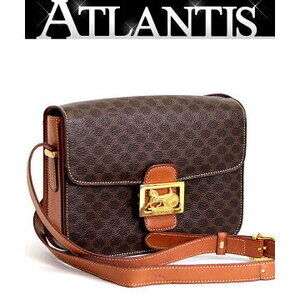 Celine Macadam Horse Carriage Shoulder Bag